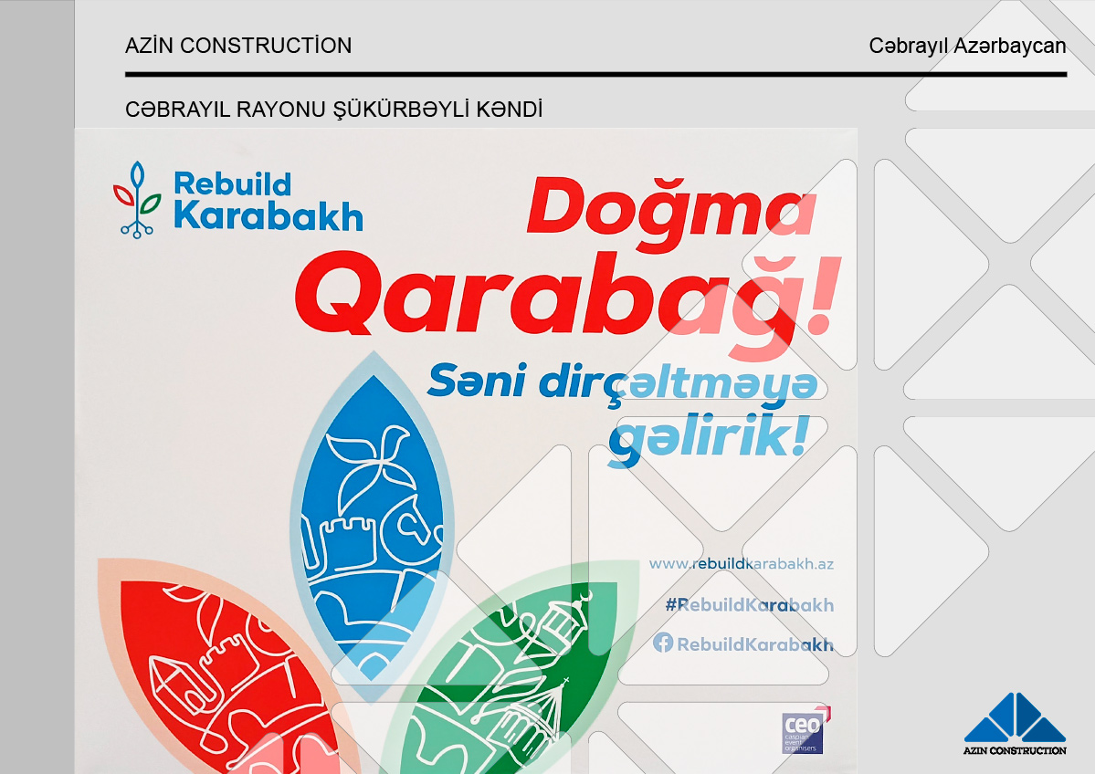 Conceptual Construction and Planning Project for the Restoration and Reconstruction of Shukurbeyli Village, Jabrayil District